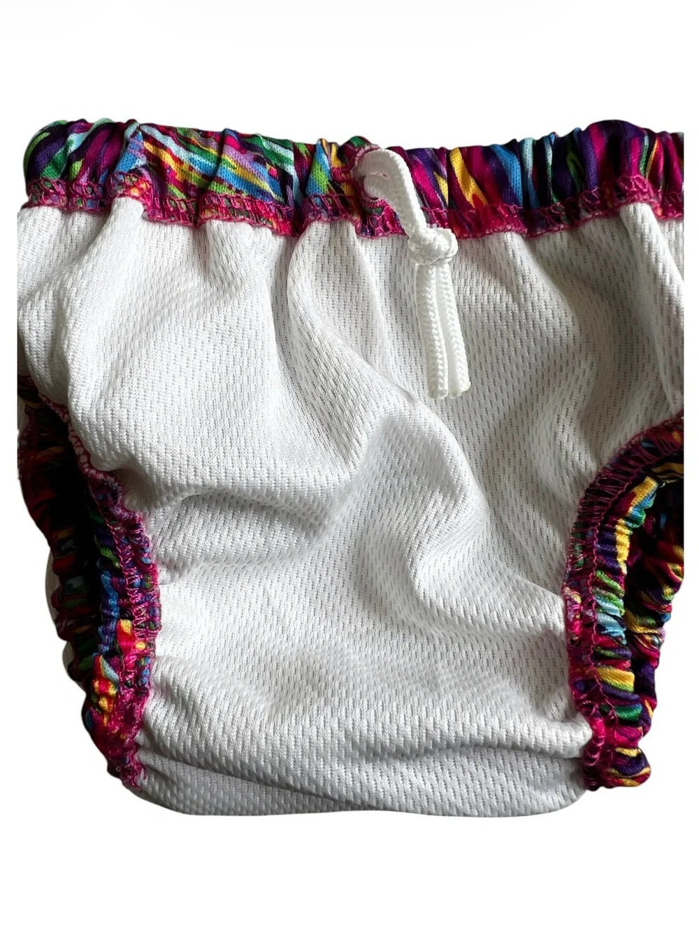 The Honest Company Multicolor Swim Diaper Cover - Bright Rainbow Print